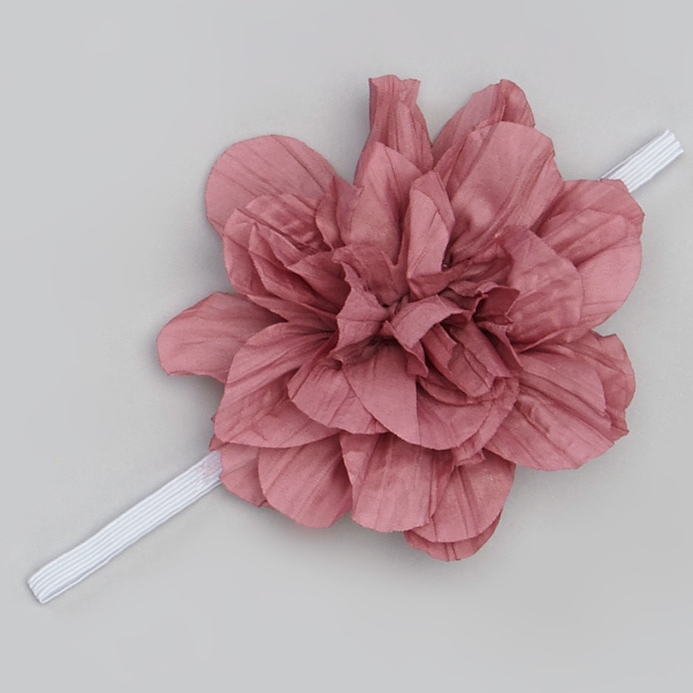 Dusty Rose Alexia Flower Headband